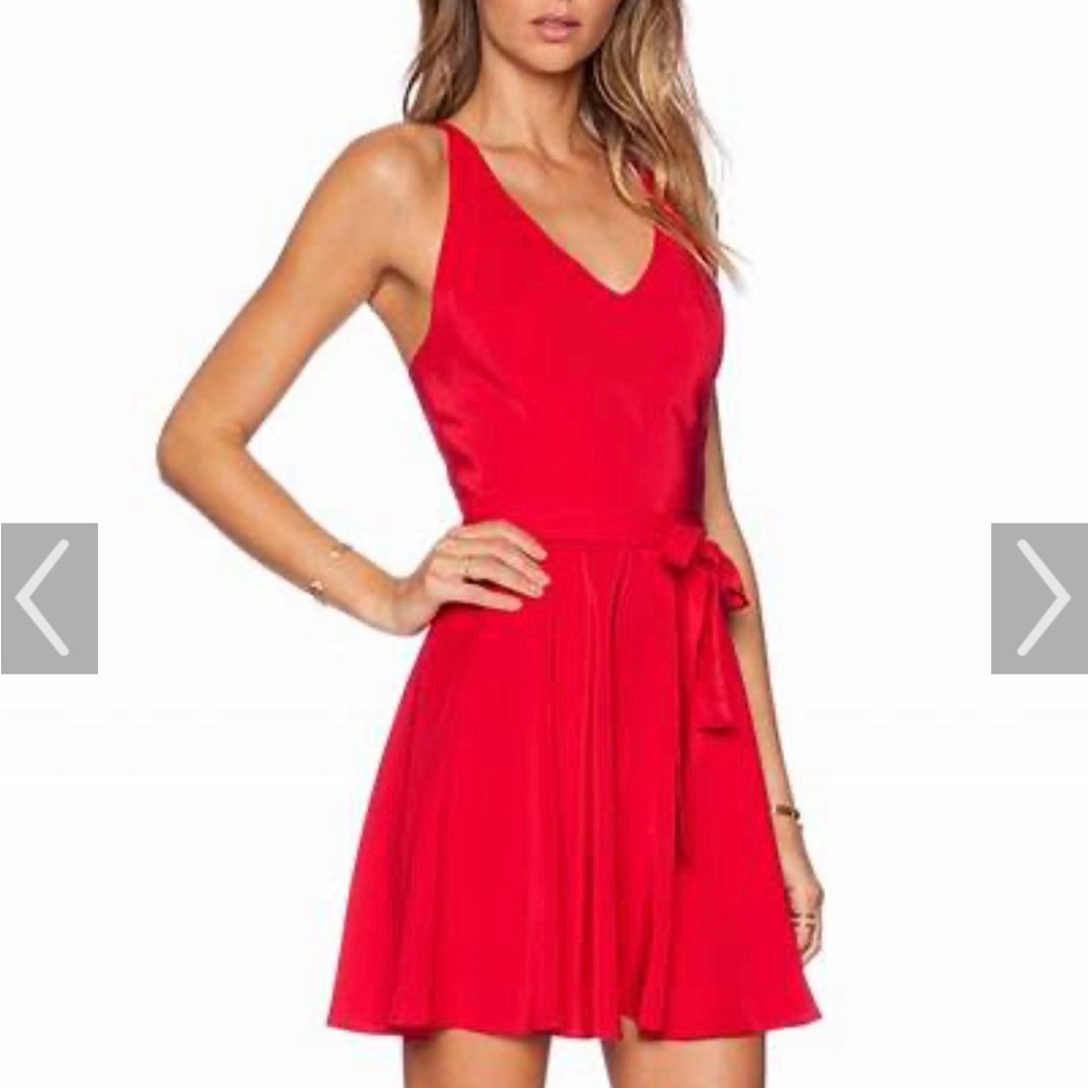 Amanda Uprichard Red Dress